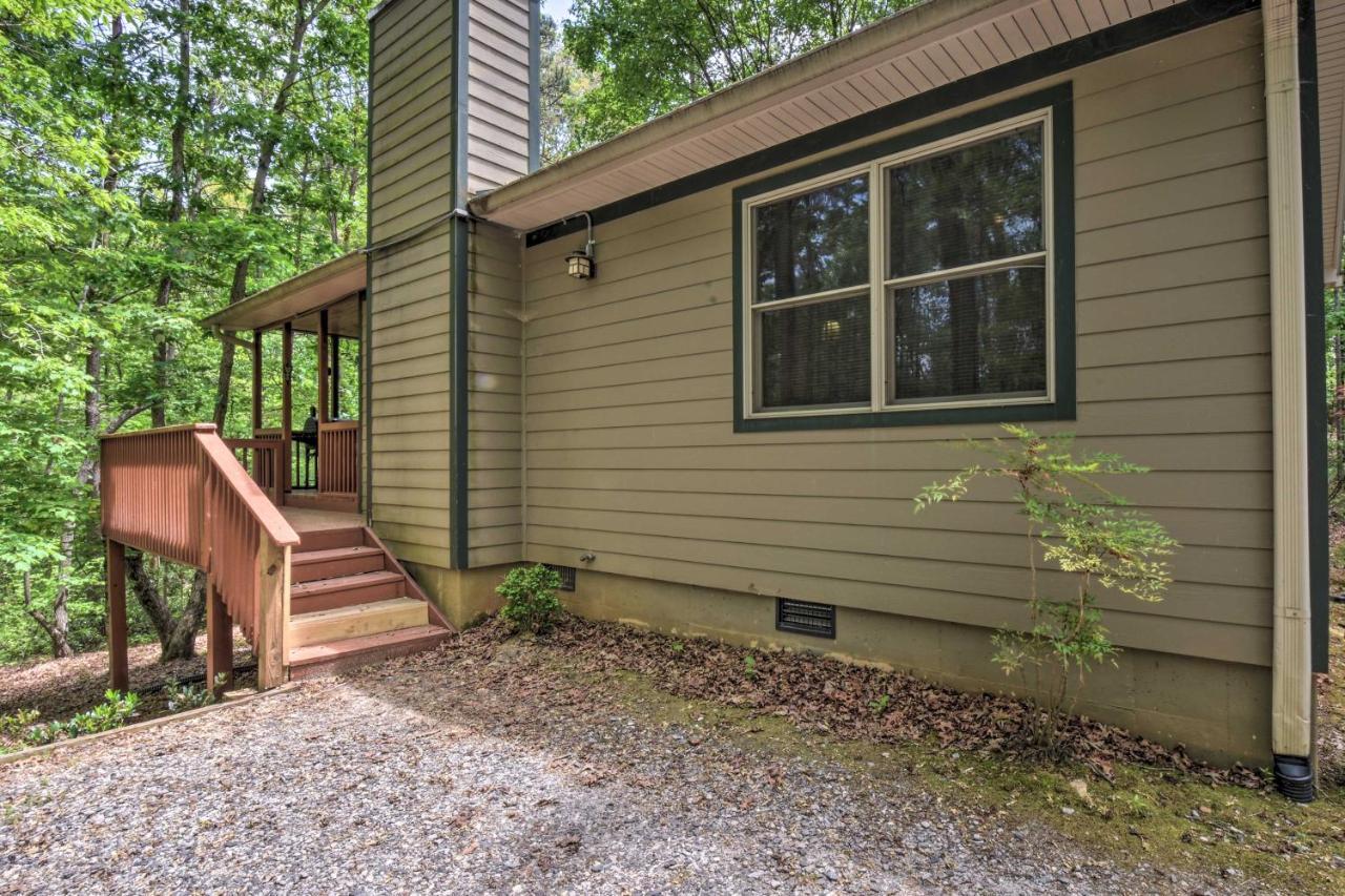 The Honeybee Cabin With Private Porch And Hot Tub Clarkesville Exterior photo